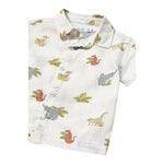 Mayoral Polo Mezza Manica Tinta Unita con Stampa per Neonato 1109 PANNA MAYORAL 