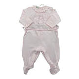 Le Bebe' Tutina Tinta Unita con Tulle per Neonata LBG0001 ROSA LE BEBE' 