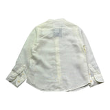 Saint Barth Camicia Tinta Unita con Stampa per Bambino 00814LL GIALLO SAINT BARTH 