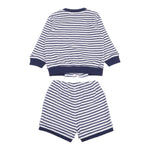 K-Way Completo 2 Pezzi Felpa-Bermuda per Neonato K4124WW BIANCO K-WAY 