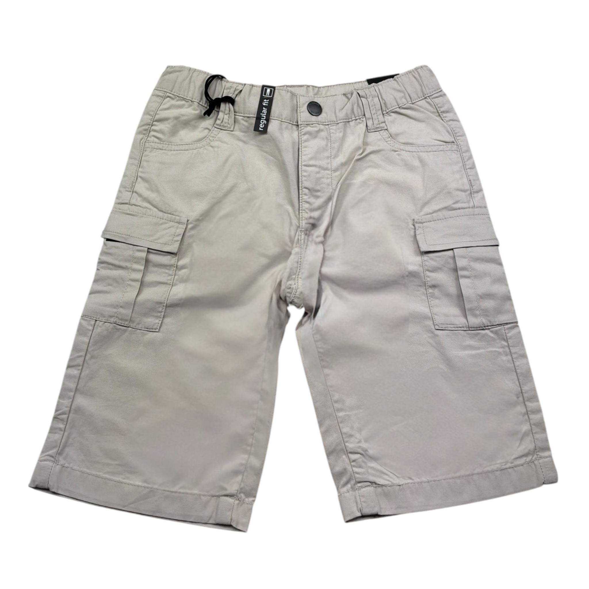 Sarabanda Bermuda Tinta Unita con Girovita Regolabile per Bambino 08143 BEIGE SARABANDA 