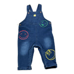 LOSAN salopette tinta unita in denim Blu per Bambino 51029962645011J BLU LOSAN 