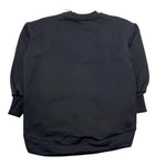 LU LU BY MISS GRANT felpa tinta unita con stampa Nero per Bambina LL3035X NERO LU LU BY MISS GRANT 