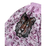 Nunzia Corinna Gonna tinta unita con Stampe Rosa per Bambina NJ2316068 ROSA NUNZIA CORINNA 