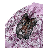 Nunzia Corinna Gonna tinta unita con Stampe Rosa per Bambina NJ2316068 ROSA NUNZIA CORINNA 