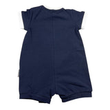 Bikkembergs Pagliaccetto Mezza Manica Tinta Unita per Neonato BK1773 BLU BiKKEMBERGS 