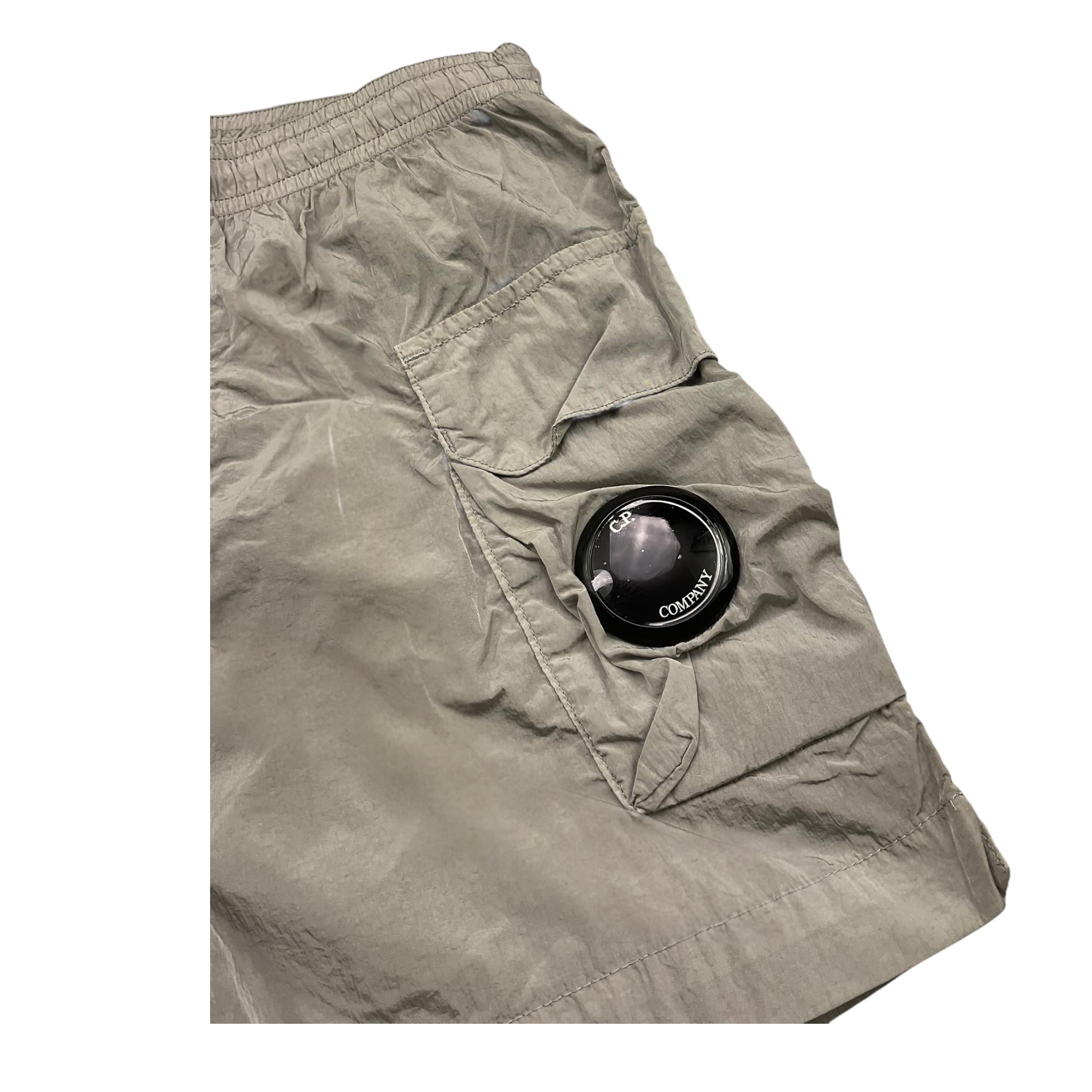 C.P. Company Costume Tinta Unita con Logo per Bambino CUL002L GRIGIO C.P. COMPANY 