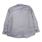 Bikkembergs Camicia Tinta Unita con Logo per Bambino BK2227 AZZURRO BiKKEMBERGS 