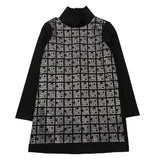 JOHN RICHMOND abito manica lunga tinta unita con brillantini Nero per Bambina RGA25178VE NERO JOHN RICHMOND 