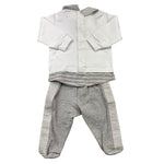 LA SARTORIA DEI PICCOLI LS913BIANCO/GRIGIO