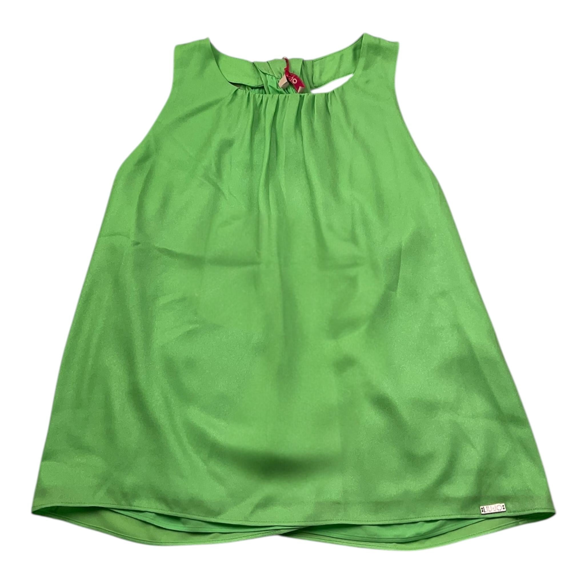 Liu Jo Camicia Giromanica Tinta Unita per Bambina GA5197 VERDE LIU JO 