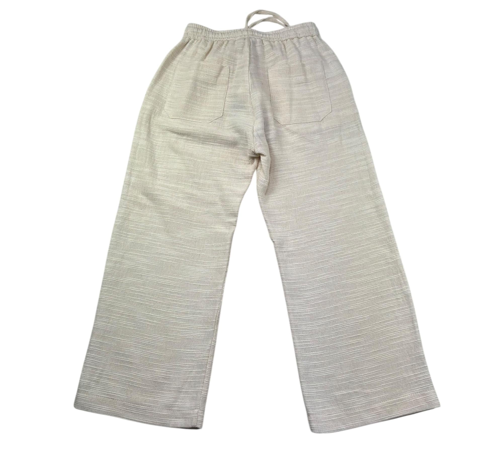 Paolo Pecora Pantalone Tinta Unita con Elastico In Vita per Bambino PP4381 SABBIA PAOLO PECORA 