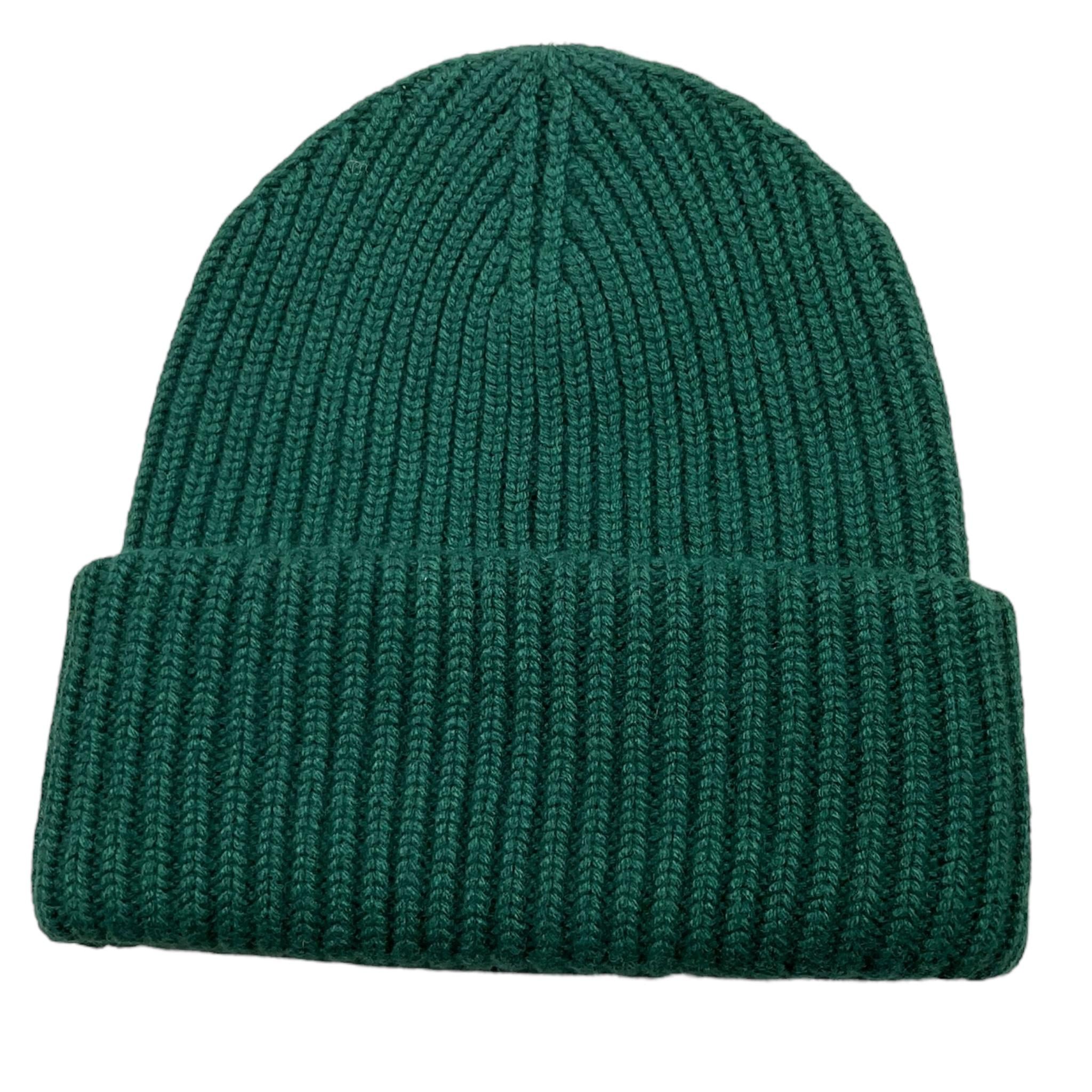 SAINT BARTH cappello tinta unita con stampa Verde per Bambino BRR0001 VERDE SAINT BARTH 