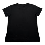 Hinnominate T-Shirt Girocollo Tinta Unita con Stampa per Bambina 3642M00032 NERO HINNOMINATE 