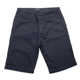 Jeckerson Bermuda Tinta Unita Con Girovita Regolabile Blu Per Bambino