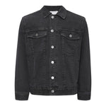 Stella Mccartney Giubbino In Denim Tinta Unita con Stampa per Bambino Z0531 NERO STELLA McCARTNEY 