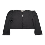 Please Giacca Tinta Unita per Bambina LG02042G49 NERO PLEASE 