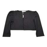 Please Giacca Tinta Unita per Bambina LG02042G49 NERO PLEASE 