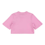Msgm T-Shirt Girocollo Tinta Unita per Bambina S5MSJGTH118 ROSA MSGM 