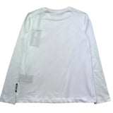 Just Cavalli Shirt Girocollo Tinta Unita con Stampa per Bambino JGP26006TS BIANCO JUST CAVALLI 