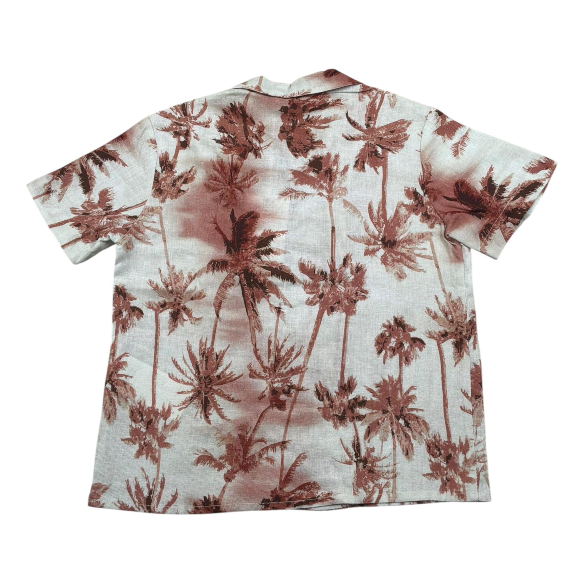 M+E' Camicia Mezza Manica Stampa Fantasia per Bambino CAMM PANNA M+E' 