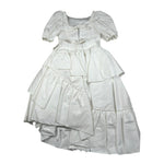 Raffaella Completo 2 Pezzi Camicia-Gonna per Bambina OTRANTO14 BIANCO RAFFAELLA 