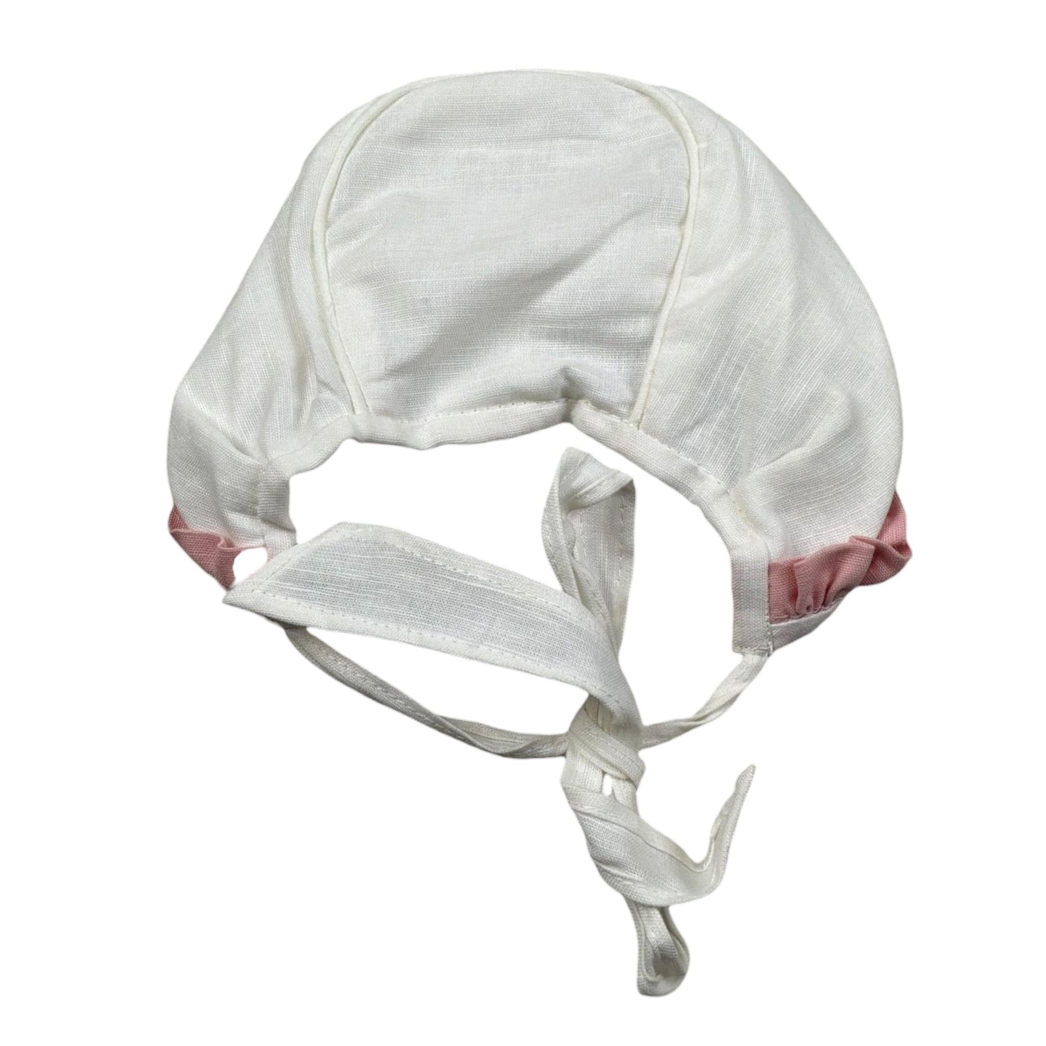 Cua-Cuak Cappello tinta unita Bianco per Neonata 4818 BIANCO CUA-CUAK 