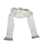 Monnalisa Coprispalle Tinta Unita con Tulle per Bambina 715800A1 PANNA MONNALISA 