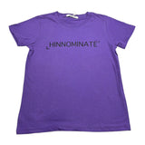 Hinnominate T-Shirt Girocollo tinta unita con Stampa Viola per Bambina 3642M0229 VIOLA HINNOMINATE 