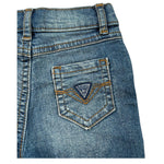 Guess Bermuda In Denim Tinta Unita per Neonato N0BD00D4H20 BLU GUESS 
