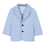 Boss Giacca Tinta Unita con Bottoni per Neonato J52117 AZZURRO BOSS 