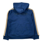 Trussardi Felpa con Zip E Cappuccio Tinta Unita per Bambino TBP26045FE BLU TRUSSARDI 