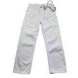 John Richmond Jeans Tinta Unita con Catena per Bambino RBP26227PA BIANCO JOHN RICHMOND 