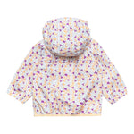 K-Way Giubbino Tinta Unita con Zip E Cappuccio per Neonata K2137YWXX BIANCO K-WAY 