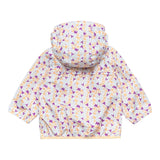 K-Way Giubbino Tinta Unita con Zip E Cappuccio per Neonata K2137YWXX BIANCO K-WAY 