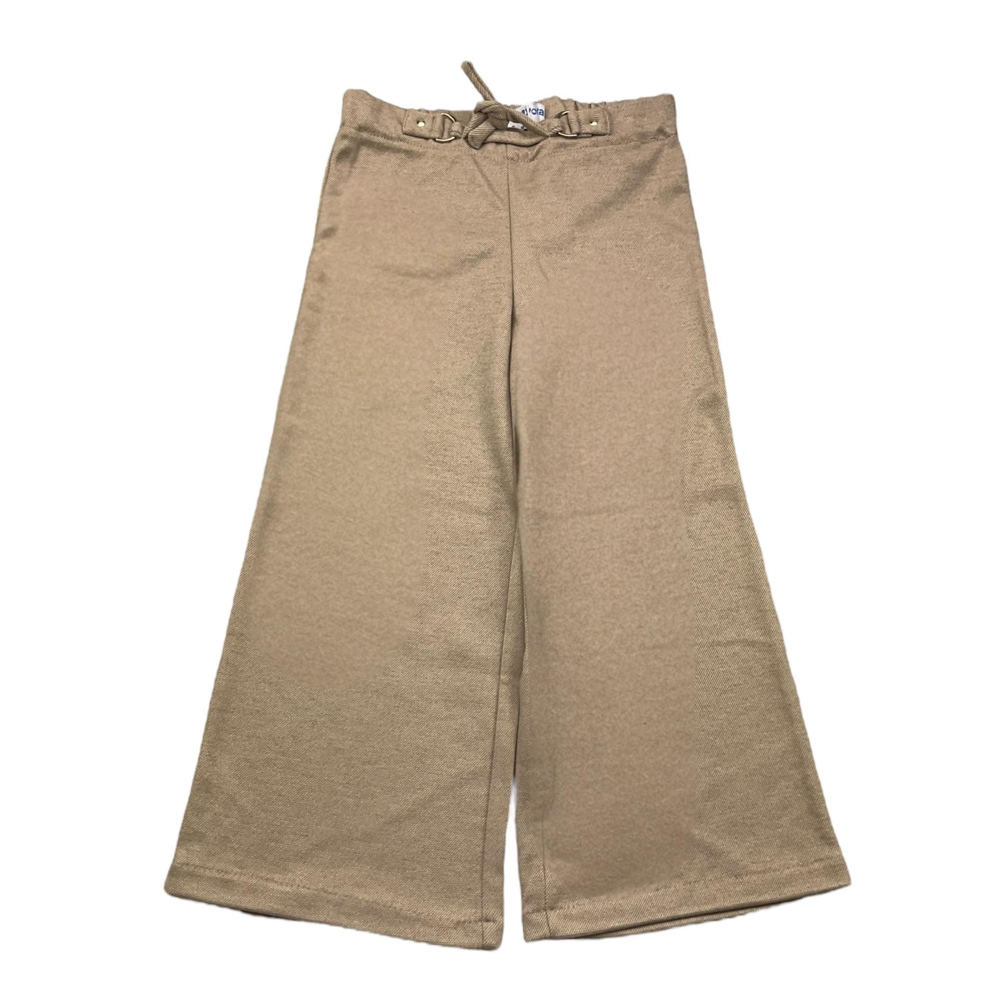 MAYORAL pantalone tinta unita modello a palazzo Sabbia per Bambina 4549 SABBIA MAYORAL 