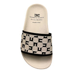 Elisabetta Franchi Ciabatte Tinta Unita con Logo per Bambina F3A0E0075 BIANCO ELISABETTA FRANCHI 