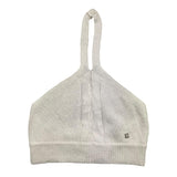 Ermanno Scervino Top In Maglia Tinta Unita Bianco Per Bambina
