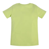 Guess T-Shirt Gircollo Tinta Unita con Stampa per Neonato I3RI03K8HM0X VERDE GUESS 