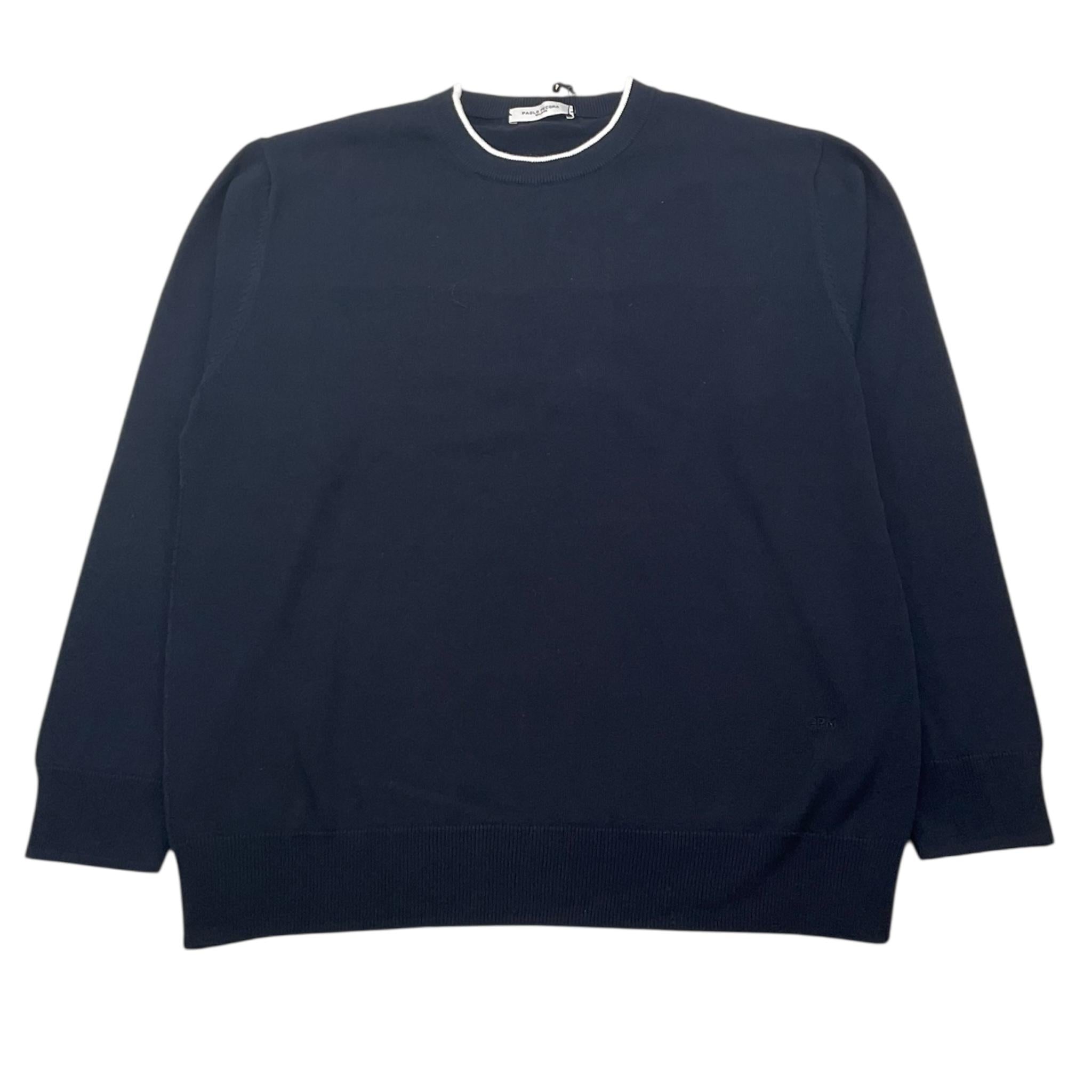 Paolo Pecora Maglia Girocollo Tinta Unita per Bambino PP3984 BLU PAOLO PECORA 