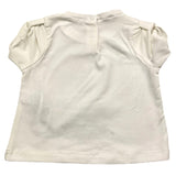 Liu Jo T-Shirt Girocollo Tinta Unita Con Stampa Bianco Per Neonata