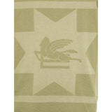 Missoni T-Shirt Girocollo Tinta Unita con Stampa per Bambino GW8P11 VERDE MISSONI 