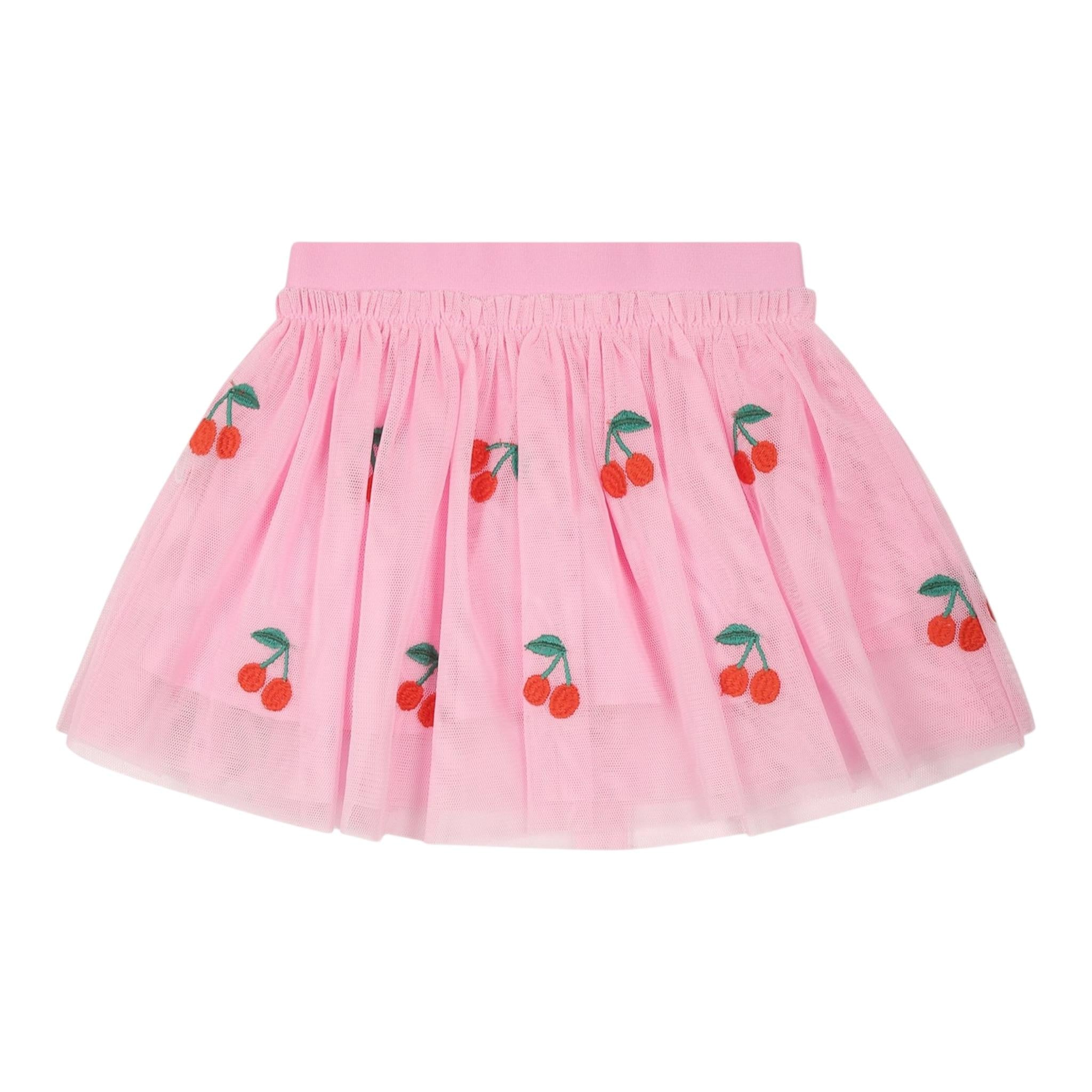 Stella Mccartney Gonna In Tulle Tinta Unita per Neonata TW7011 ROSA STELLA McCARTNEY 