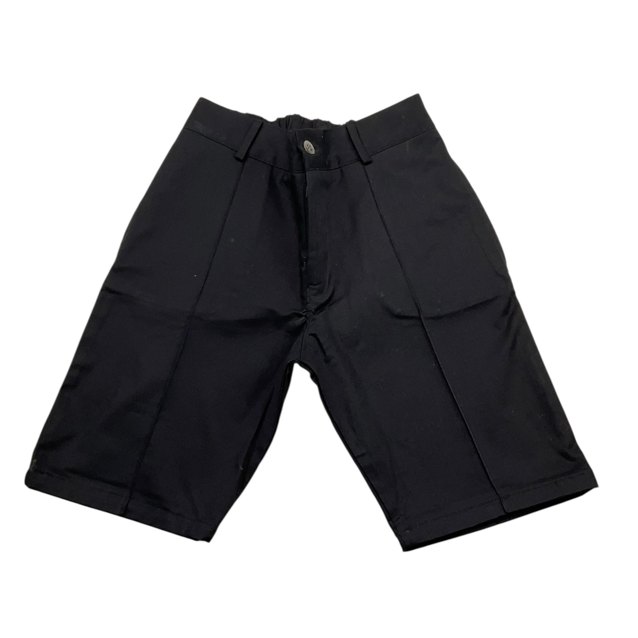 Dodo' Welldone Bermuda Tinta Unita con Elastico In Vita per Bambino BR012 NERO DODO' WELLDONE 