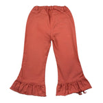 Zhoe & Tobiah Pantalone Tinta Unita Modello Zampa per Bambina J&P6FJ COCCIO ZHOE & TOBIAH 