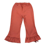 Zhoe & Tobiah Pantalone Tinta Unita Modello Zampa per Bambina J&P6FJ COCCIO ZHOE & TOBIAH 