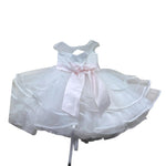 Modi Collezione Abito Cerimonia Rinta Unita con Brillantini per Bambina J30807V BIANCO MODI COLLEZIONE 