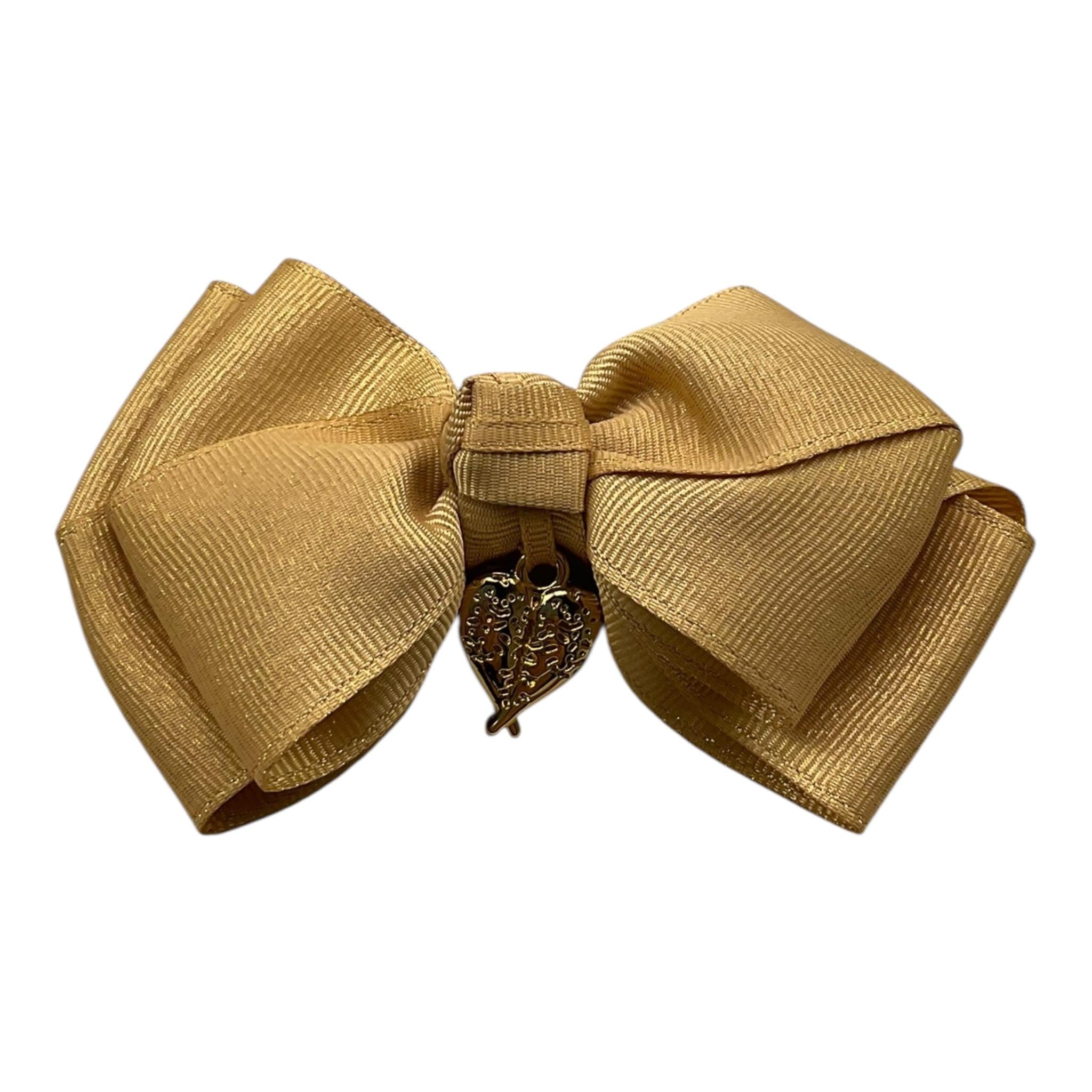 ANGEL'S FACE fermaglio capelli tinta unita forma fiocco Oro per Bambina MBB ORO ANGEL'S FACE 