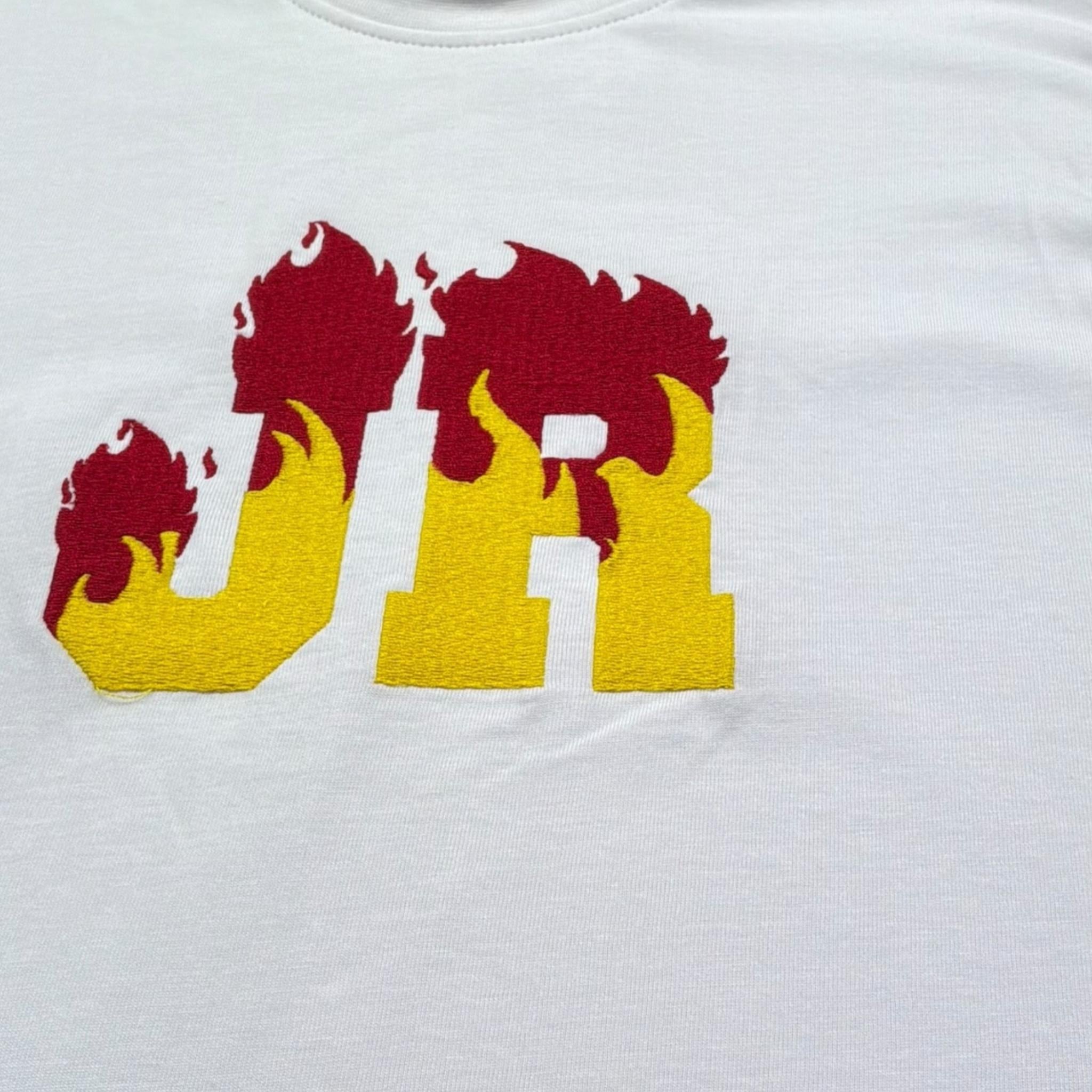 John Richmond T-Shirt Girocollo Tinta Unita con Stampa per Bambino RBP26113TS BIANCO JOHN RICHMOND 