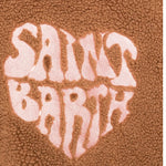 SAINT BARTH giubbino modello teddy tinta unita con zip  Biscotto per Bambina ABE002 BISCOTTO SAINT BARTH 